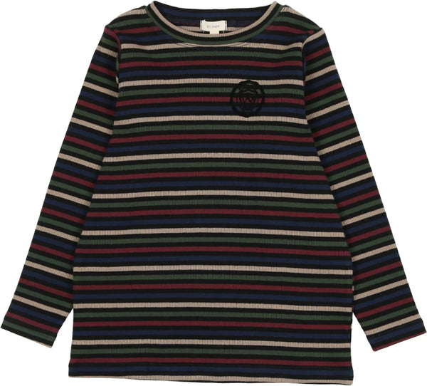 Lil Legs Basic Black/Multicolor Tee