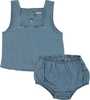 Analogie Denim Capsule Toddler Boy Set Blue Tencel