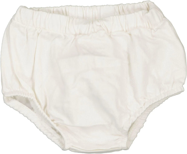 Lil Legs White Basic Bloomers