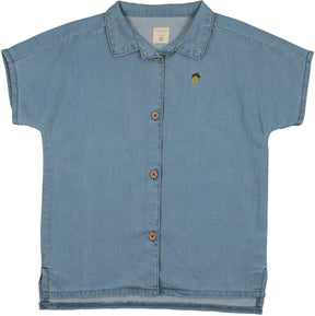 Analogie Denim Capsule Shirt in Denim Tencel