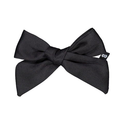 Knot LUSTRE Short Bow Clip Blackbird