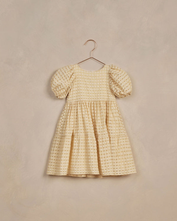 Noralee Chloe Dress in Lemon Check