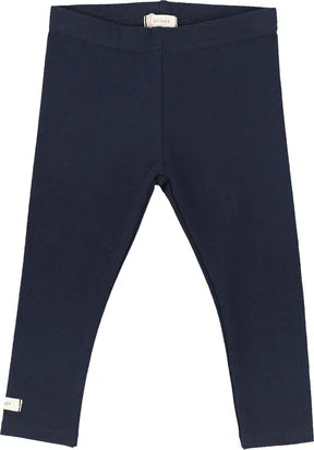 Lil Legs Basic Leggings in Navy
