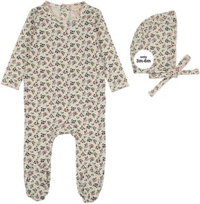 Lil Legs Botanical Footie Set