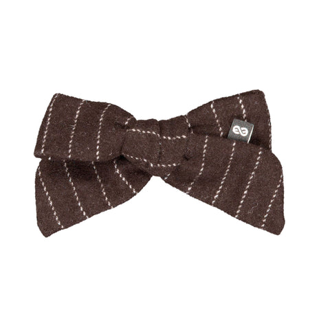 Knot TWIG Striped Bow Clip Sparrow