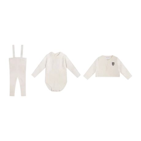 Bopop Ivory Knit Set