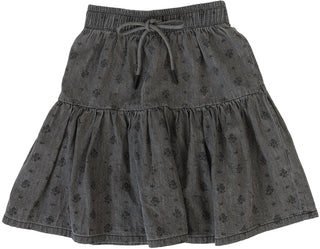 Analogie Tencel Skirt in Grey Wash