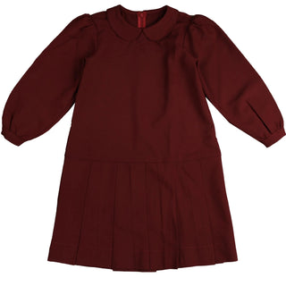 Noma Berry Peter Pan Collar Low Waisted Dress