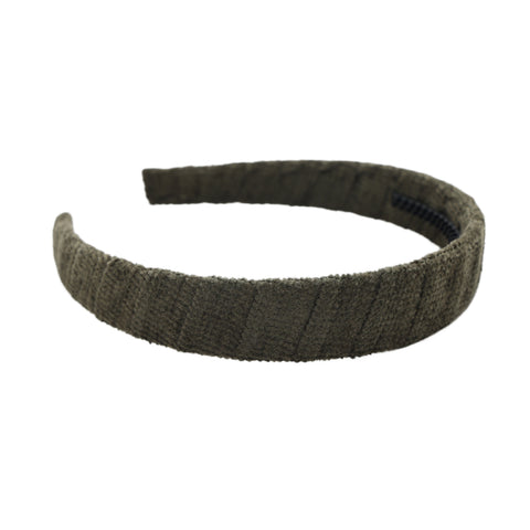 Halo Luxe Abigail Corduroy Headband Olive