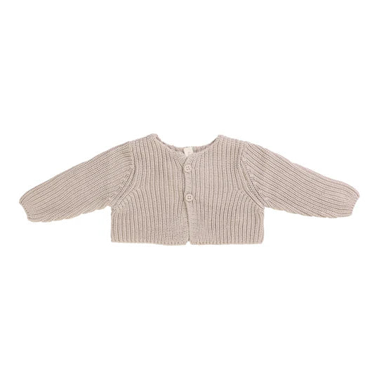 Lilette Chunky Knit Shrug In Oat