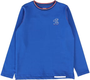 Lil Legs Outerfield LS Tee in Electric Blue