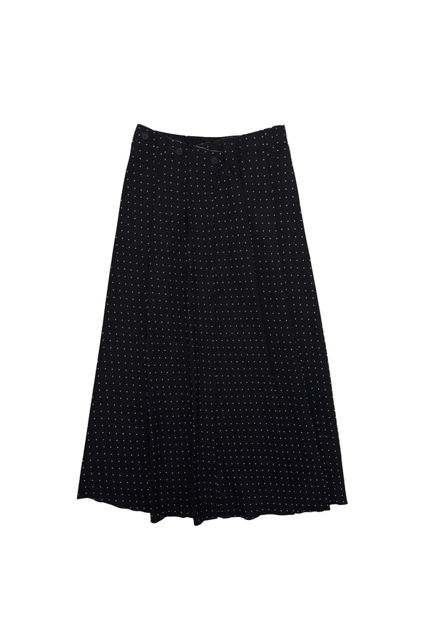 Zaikamoya Skylar Skirts Dot on Black