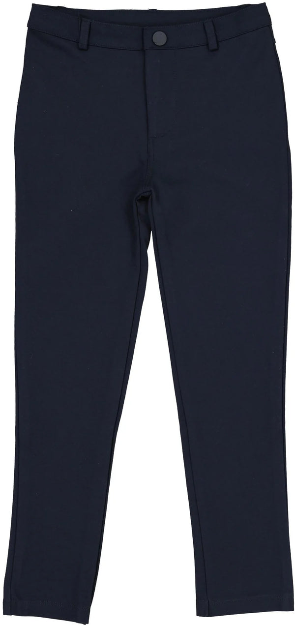 Lil Legs Knit Pants Without Seam in Dark Navy