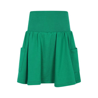 Little Parni Green Short Tiered Skirt