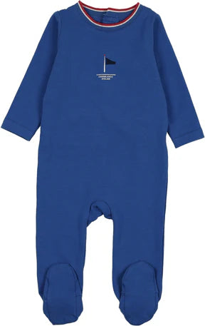 Lil Legs Outerfield Boy Footie in Electric Blue