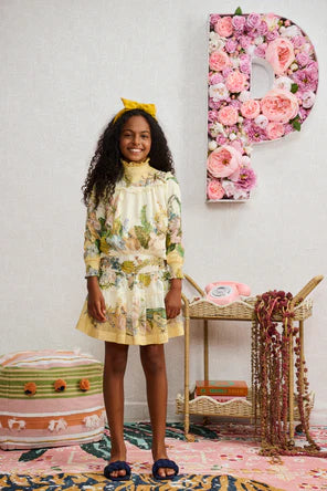 Porter Ivory & Yellow Floral 2PC