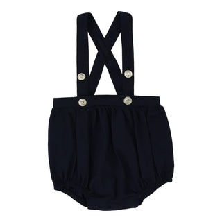 Analogie Navy Suspender Bubble Bloomers