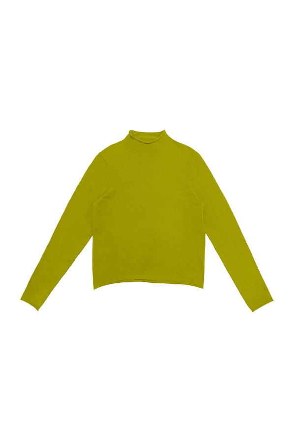 Zaikamoya Abby Sweater in Chartreuse