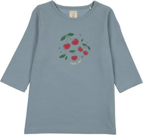 Lil Legs Common Folk 3/4 Sleeve Tee In Blue