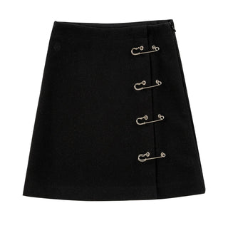 Cottier Black Delia Skirt