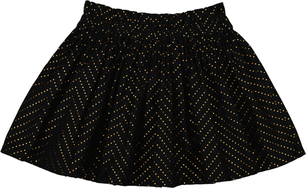 Louis Louise Skirt Artemis Twill Gold Dots