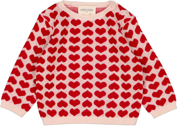 Louis Louise ALI Heart Sweater Baby