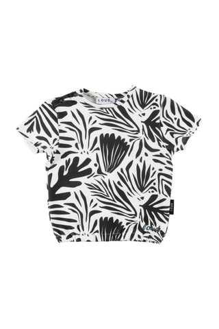 Loud Apparel SUN Top in Floral Abstract