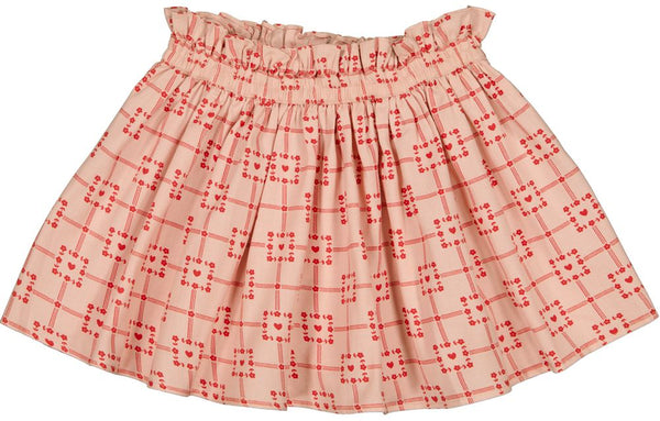 Louis Louise Skirt Artemis Twill Square Heart