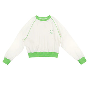 Luna Mae Wren Logo Sweatshirt Lime