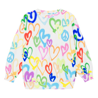 Molo MONTI Sweatshirt- Variety Hearts