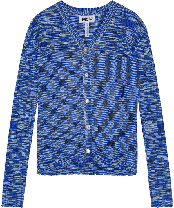 Molo Genie Blue Mouline Sweater