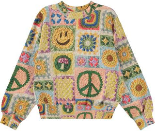Molo MARGE Crochet Vibe Sweatshirt