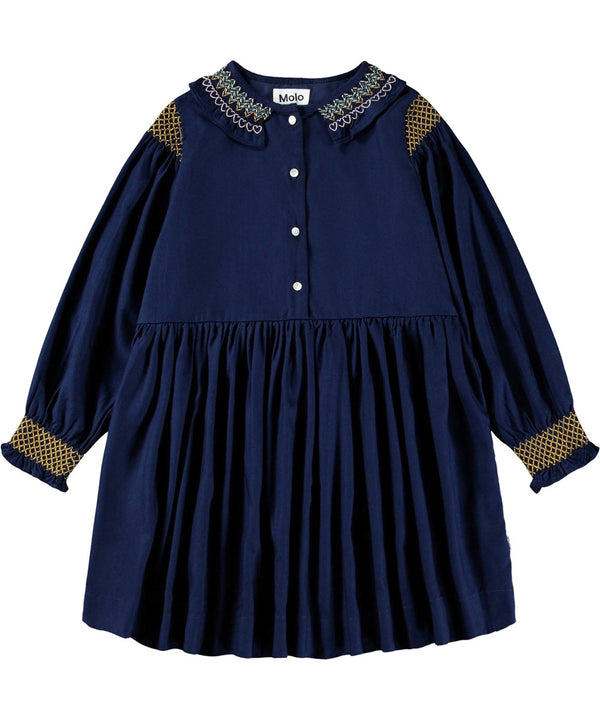 Molo Cyrille Dress in Galaxy Blue