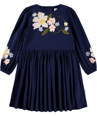 Molo Camma Dress in Galaxy Blue