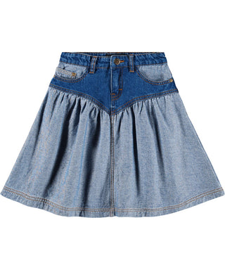 Molo Becca Two Side Denim Skirt