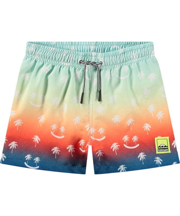 Molo Niko Palm Tree Smile Swim Shorts