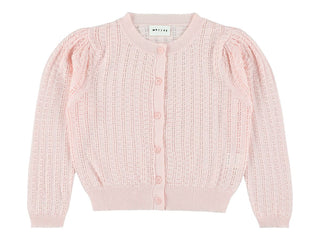 Morley WIFI Cardigan in Poudre Pink