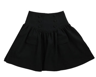 Noma Drill skirt with pockets in Teal