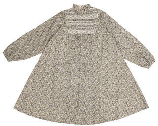 Noma Olive Smocking Dress