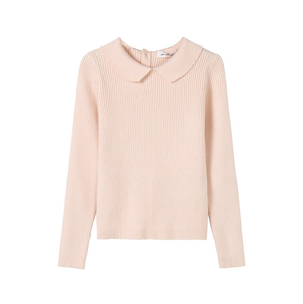 Nou Nelle Cream Peter Pan Sweater
