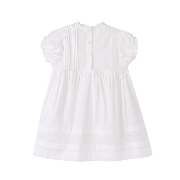 Nou Nelle Ivory Lace Insert Dress