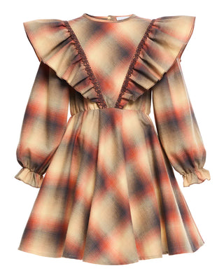 Paade Mode Dress with Ruffle Ciro Yellow