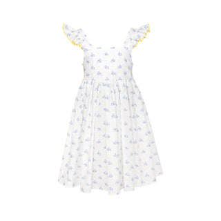 Paade Mode Cotton Tie Back Dress Pearl White