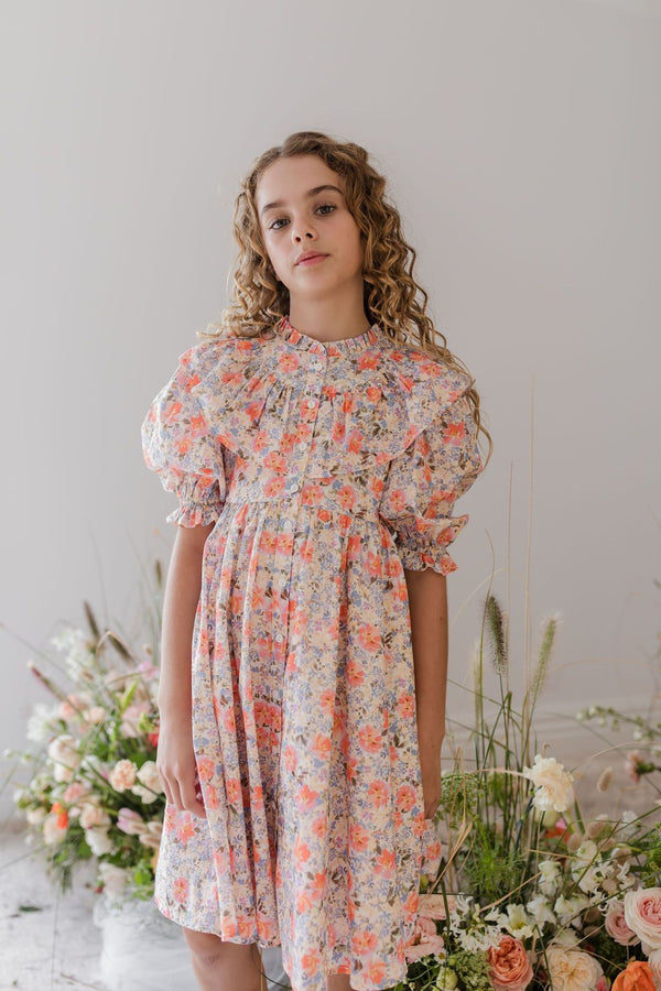 Steph the Label Spring Bloom Voile Dress