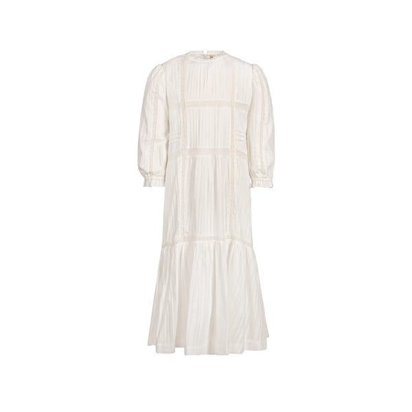 Poet Ivory Lace Mix Dress