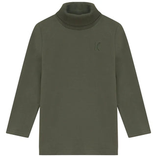 KIX Olive Turtleneck