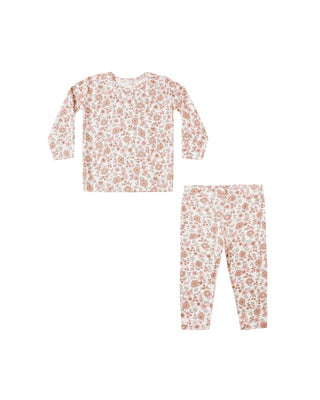 Quincy Mae Bamboo PJ Set in Bloom