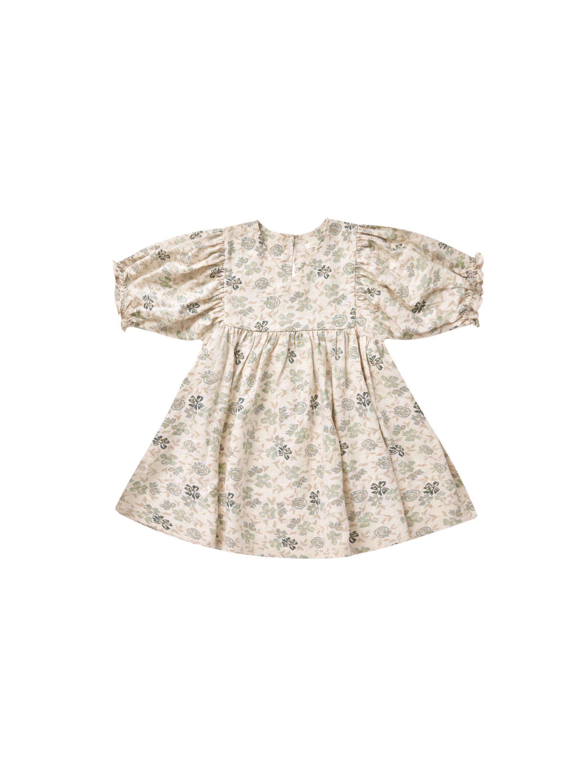 Rylee and Cru Blue Floral Jolene Dress | Sugar and Spice Children's ...