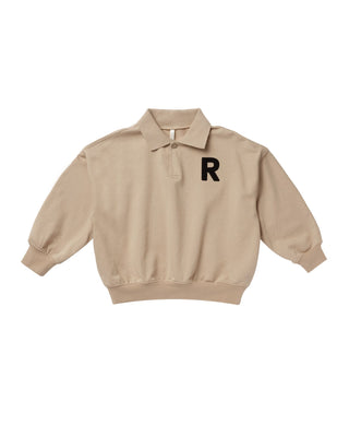 Rylee&Cru Sand Collared Sweatshirt