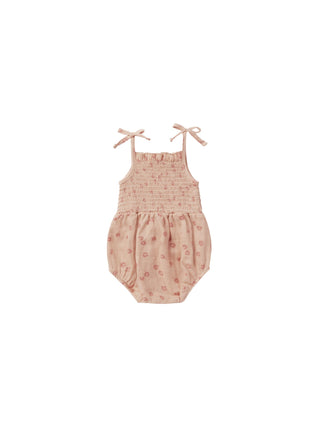 Rylee and Cru Pink Daisy Romper